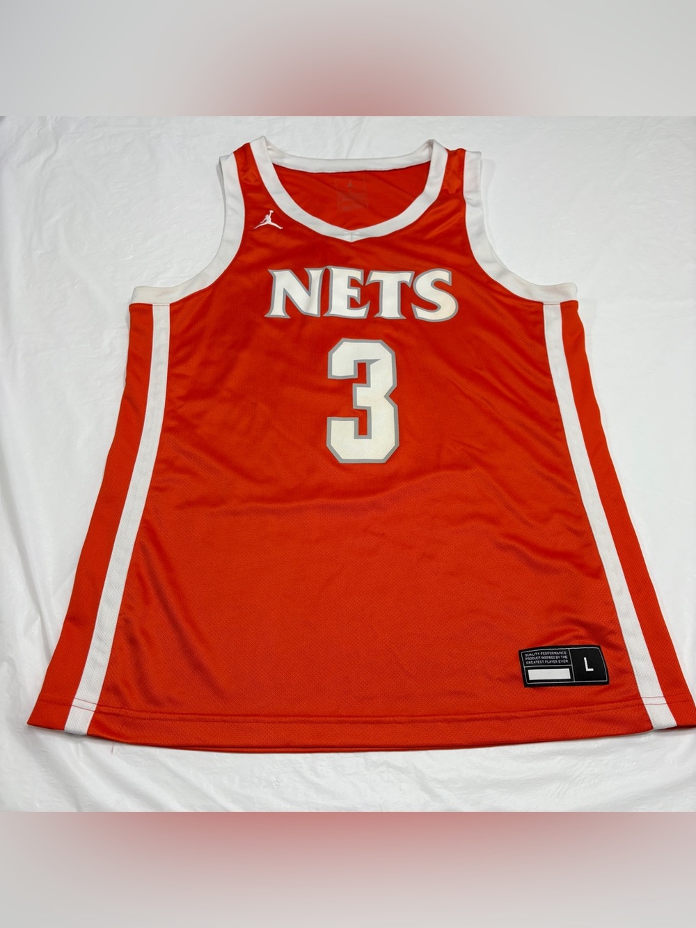 Nike Engineered Brooklyn Nets #3 Basket Jersey Men’s Large